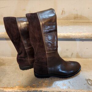 Leather boots and Bags